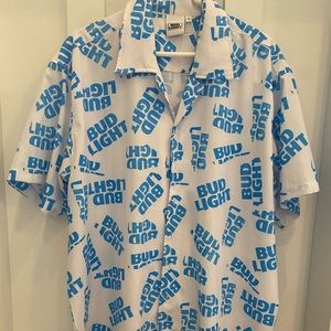 Bud light button up
